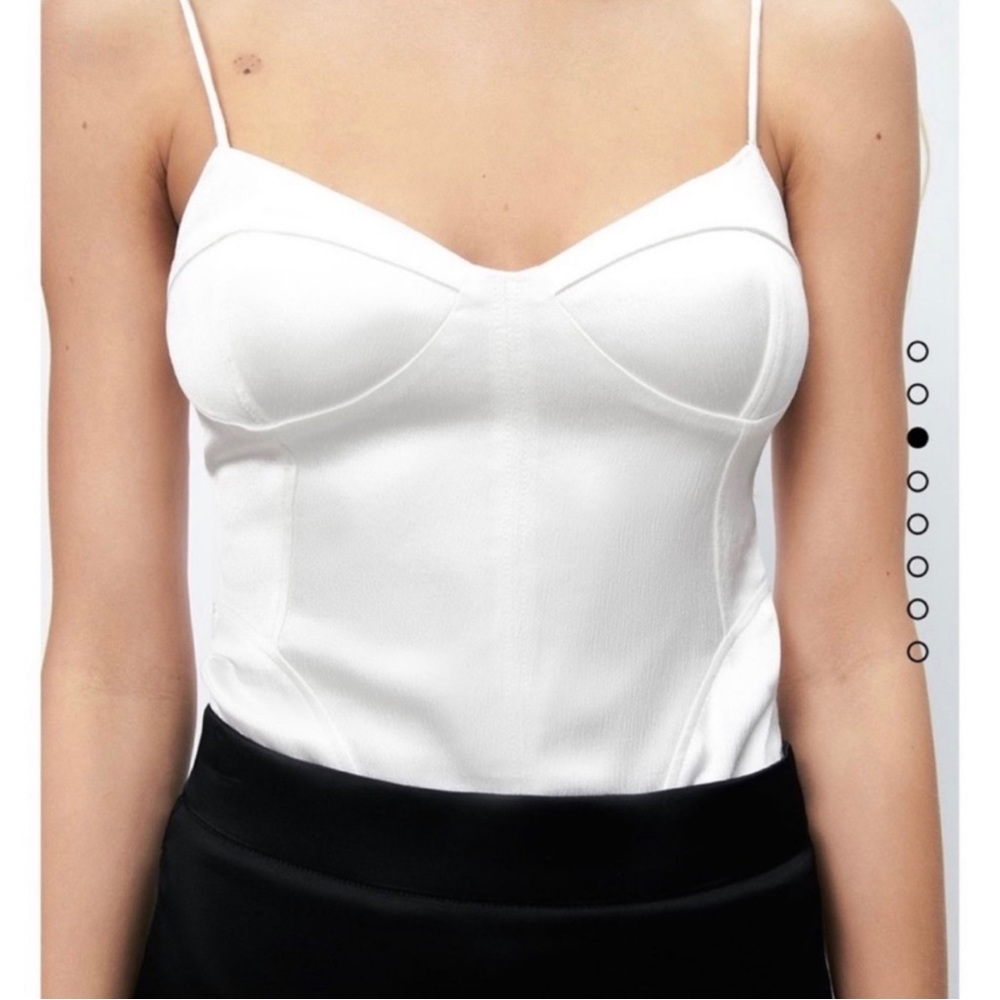 Zara Satin Bodysuit